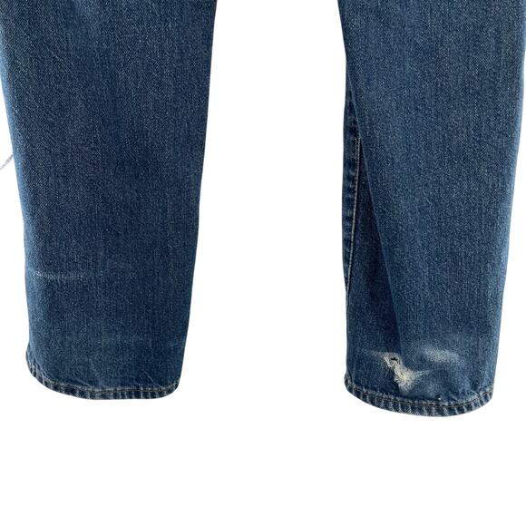 Madewell Boy Jean Relaxed Fit Baggy Distressed Boho Indie Denim Jeans Size 24 - Picture 10 of 12